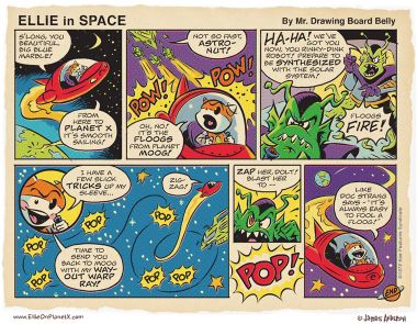 Ellie In Space!